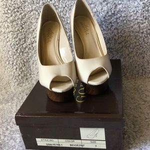 Lady Godiva stiletto heels